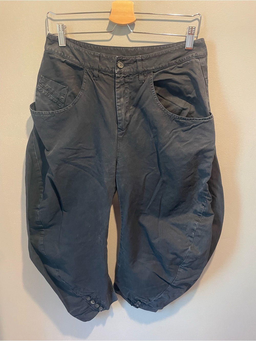 Diesel Navy Blue Cargo Balloon Pants